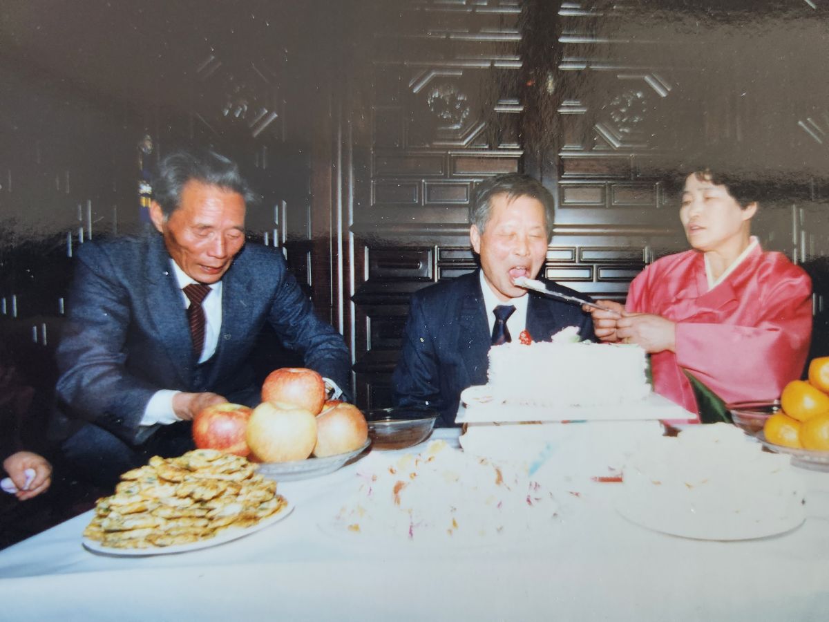 생일 케이크 파티